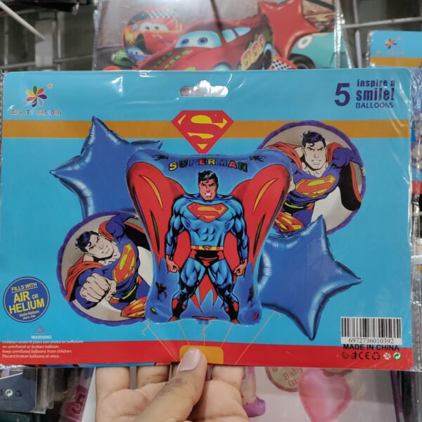 Superman Foil Balloon Set