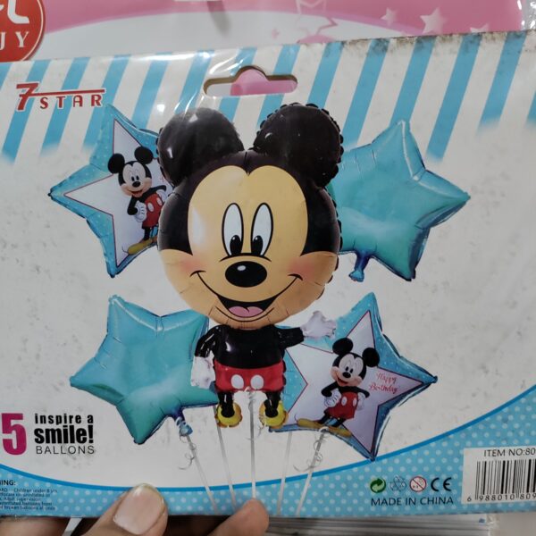 Mickey Mouse Foil Balloon Set