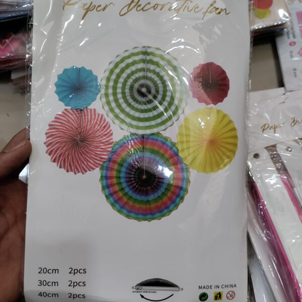 Folding Fan Decoration Set