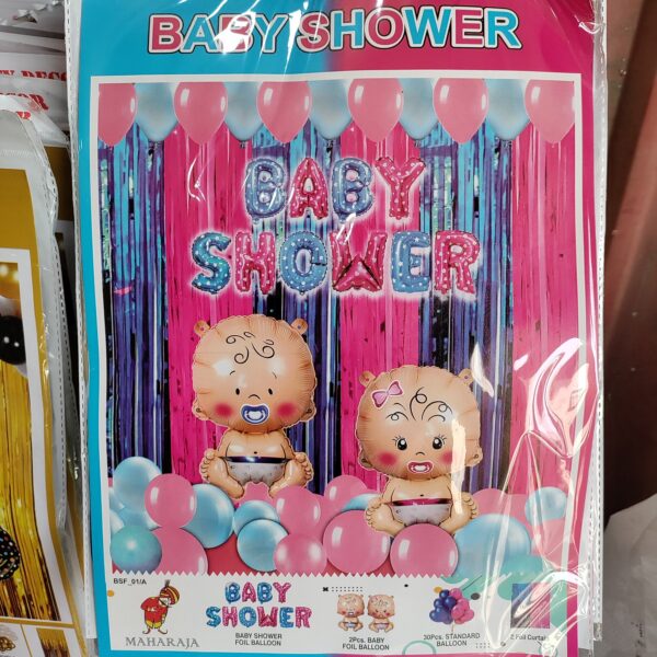 Baby Shower Foil Balloon Set