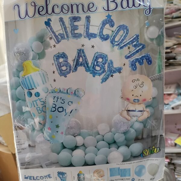 Welcome Baby -Combo foil set