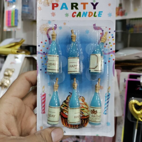 Bottle Candles (6pc)