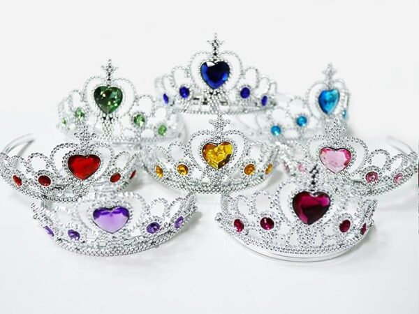 Tiara Crown Princess Silver (12pc)