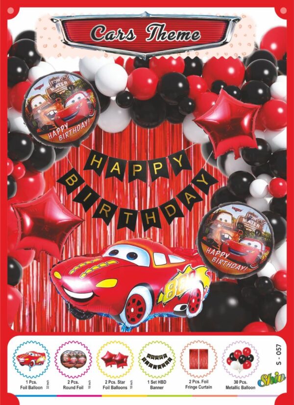 Cars Theme b'day Combo set