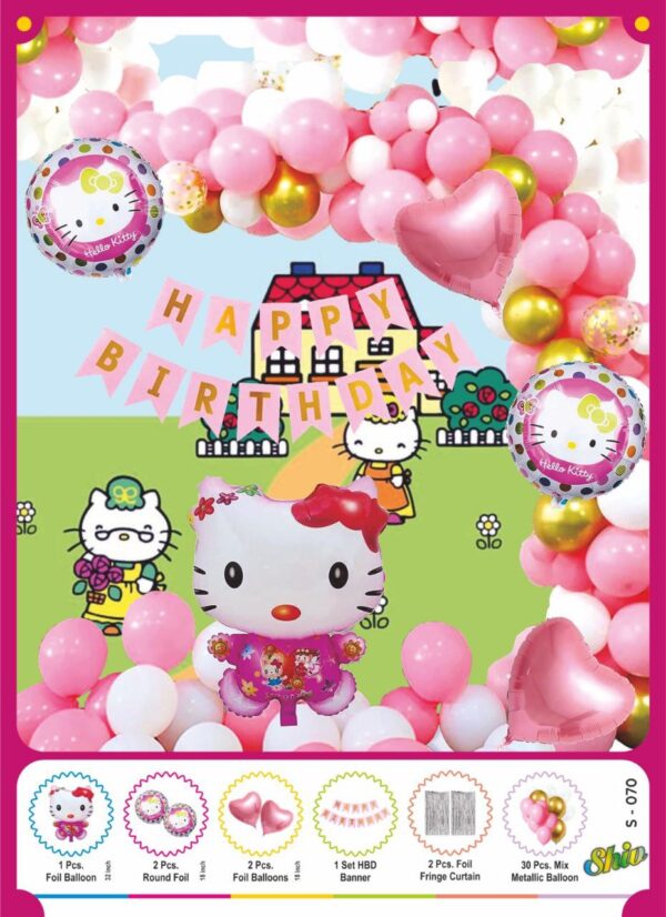 Kitten Theme b'day Combo set