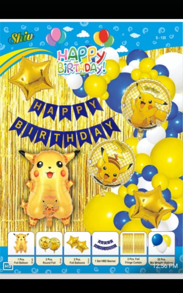 Pokemon/Pikachu Theme Combo set